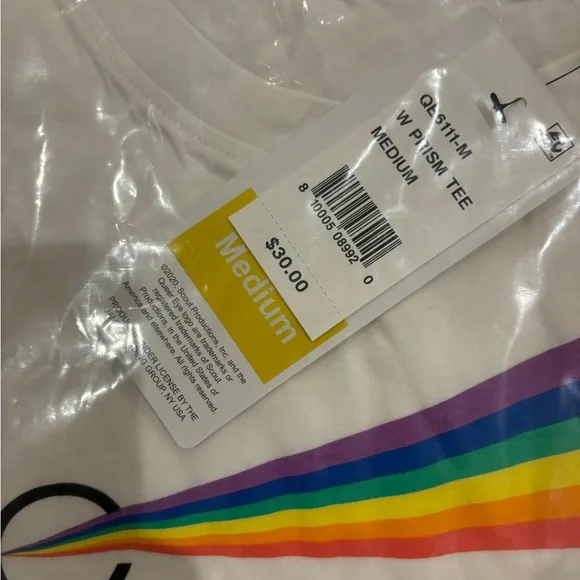 Queer Eye T-shirt Pride, nwt Prism rainbow - Picture 3 of 3